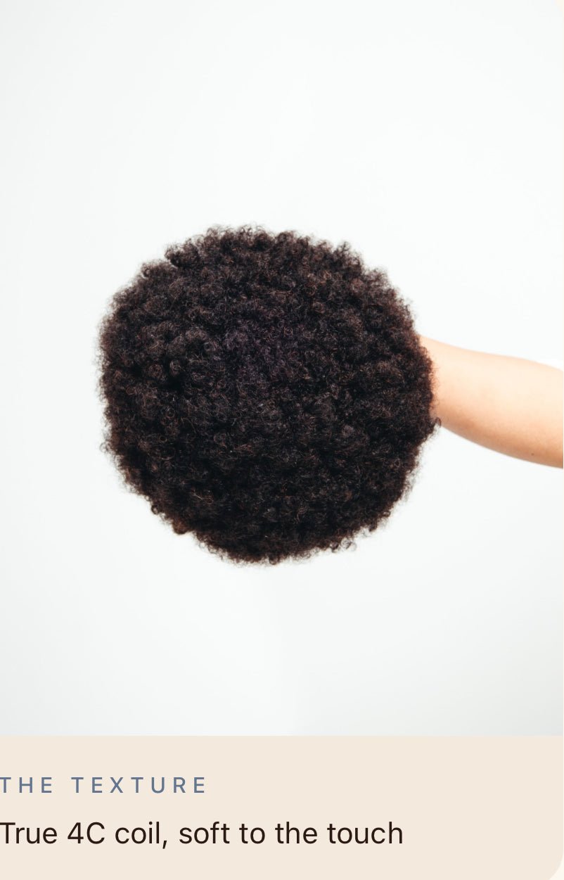Kinky Coily Mini Half Wig
