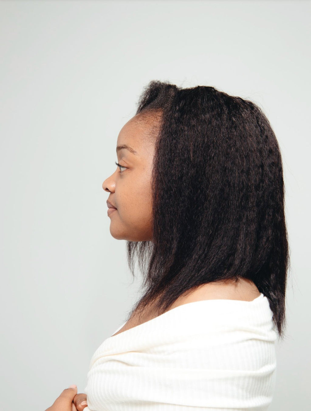 The Blow Out Half Wig