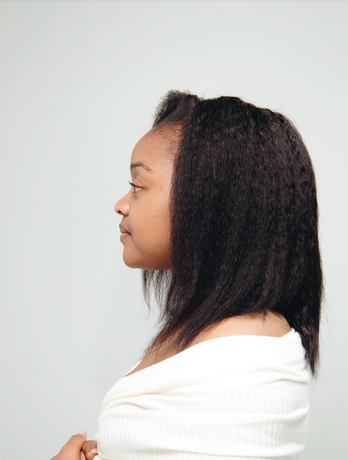 The Blow Out Half Wig